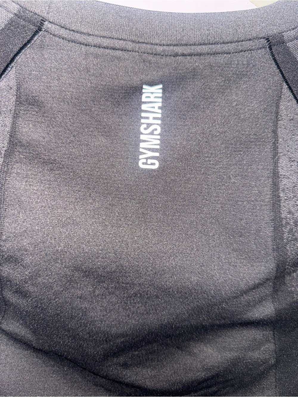 Gymshark Black Seamless Short Sleeve Training Tee - Picture 7 of 7